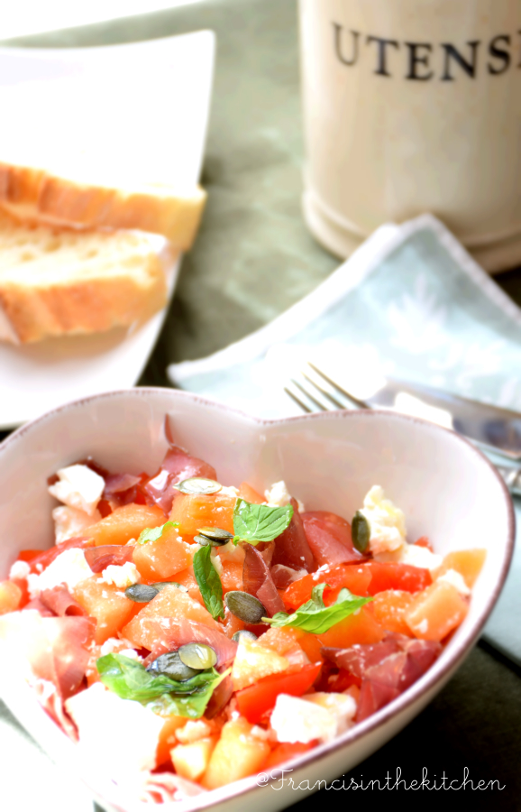 Insalata Bresaola Melone e Feta
