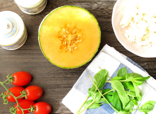 Insalata Melone Bresaola e Feta