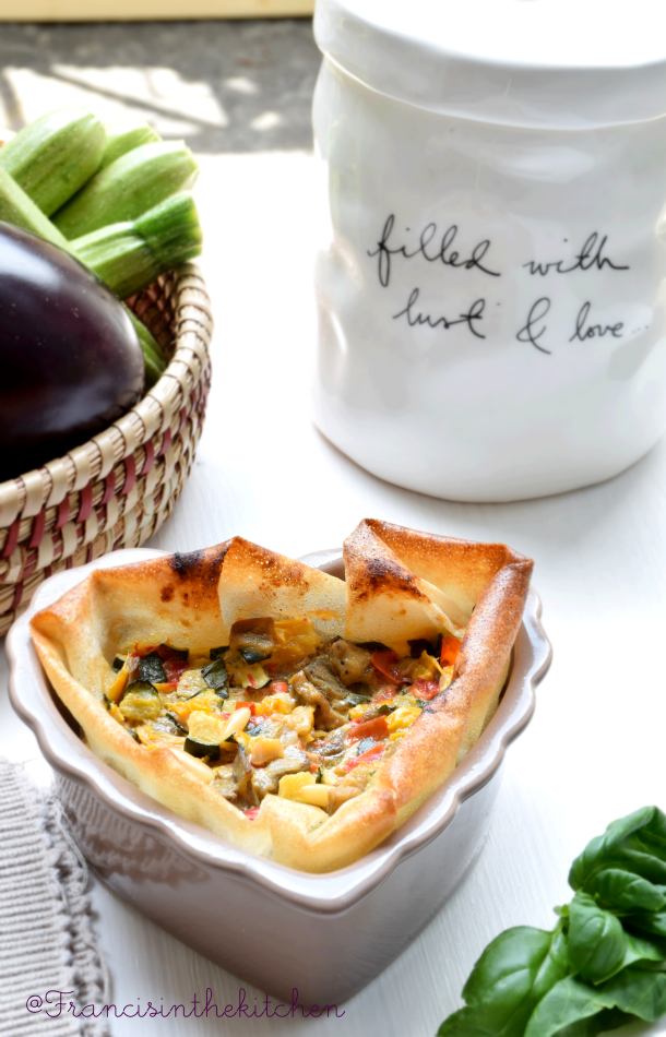 Ratatouille in Pastafillo