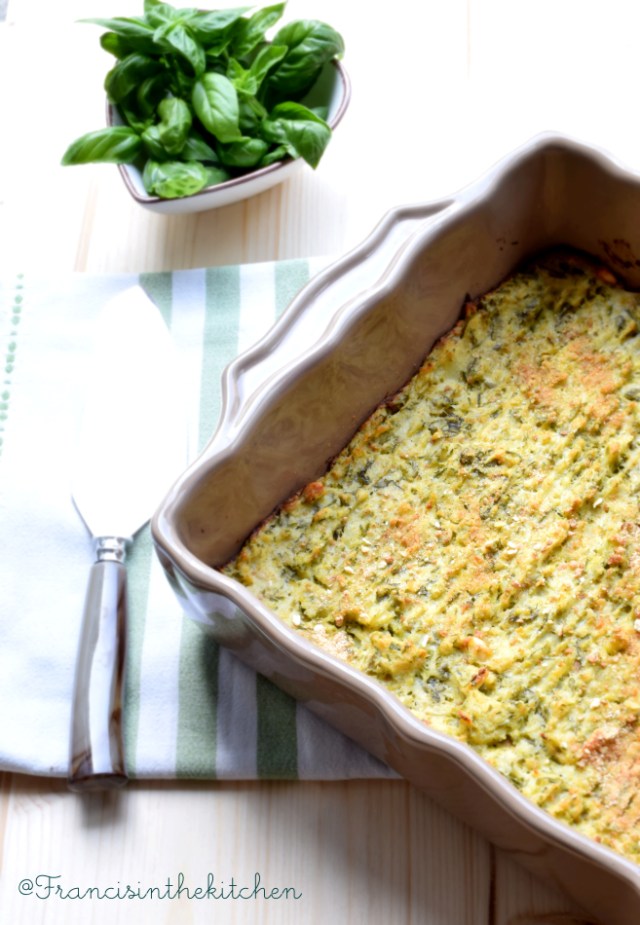 Polpettone di Verdure al Basilico